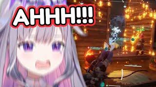 Biboo's Funny Reaction After Seeing Bae's House Burn Down【Hololive EN】