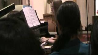 Nicole plays Chopin's Nocturne in E flat