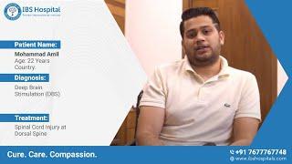 IBS Hospital | Mohammad Aamil’s Journey | Spinal Cord Stimulation Surgery for Renewed Hope