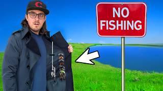 Sneaking into Forbidden Ponds with Walmart's Smallest Rod
