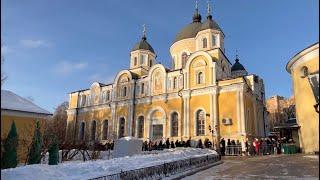 The Pokrovsky Stavropol Convent at the Pokrovskaya Zastava in Moscow