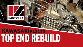 Pit Bike Top End Rebuild | KLX110 Valve Replacement | KLX110 Piston Replacement | Partzilla.com