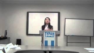 10 Feb 2016 Aiym Nurseitova Project 7 Almaty Toastmasters