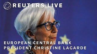 LIVE: European Central Bank president Christine Lagarde holds press briefing after monetary polic…