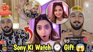 Sony Ki Gari ⌚ Gift  Rajab Or Ayat TikTok Live Match ️ | Rajab Butt TikTok Live