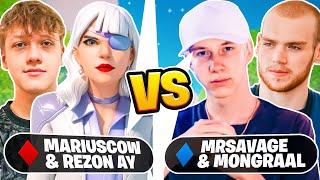 MariusCOW 2v2s MrSavage & Mongraal 