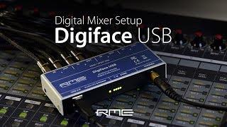 Setup the RME Audio Digiface USB & Panasonic WR-DA7