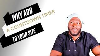 Why Adding A Countdown Timer To Your Site is A Good Practice  | Joel Levia