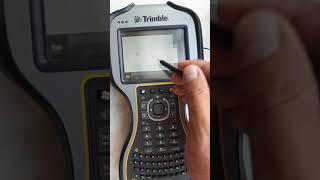 Экспорт данных из контроллера Trimble TSC3 с программным обеспечением Trimble Access в формате CSV