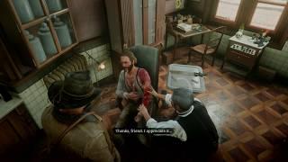 Red Dead Redemption 2 - Taking a random person to the Doctor (PS4)