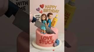 Stuck With Love!  This Crazy Couple Cake Is Too Funny!