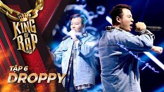 DROPPY "nhuộm" màu sắc mới cho bản hit CƠN MƯA QUA | KING OF RAP - Tập 6