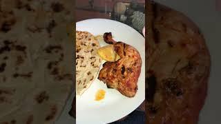 Naan bread with chicken peri peri #shorts