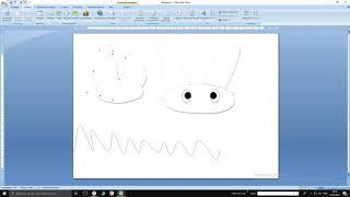 Мастер класс "Рисование в Word"