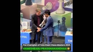 The Champion Of Tata Steel Chess Masters 2025