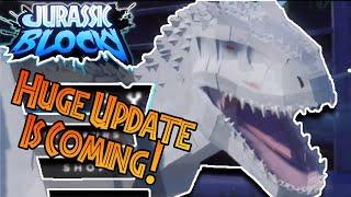 HUGE UPDATE IS COMING IN JURASSIC BLOCKY!! - Combat Revamp and MORE!!