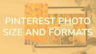  Pinterest photo size and formats