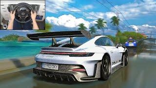 Porsche GT3 RS 2023 + Traffic - Assetto Corsa (Steering Wheel + Shifter) Gameplay