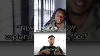 Youngboy Explains Scars On His Face#nbayoungboy #throwback #trendingshorts #4kt