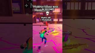 FASTEST Way To DEFEAT DAIGO BOSS in Season 4  #shorts #fortnite #gaming