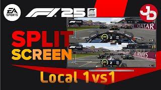F1 25 | Local Split-Screen 1vs1 | PC gameplay