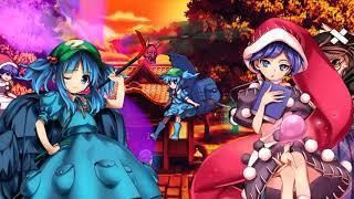 [Touhou 15.5 Gameplay] Nitori & Kokoro Story Mode - Lunatic