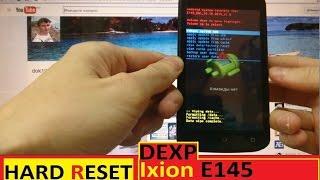 Hard reset DEXP Ixion E145 Удаление пароля