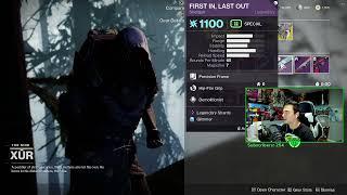 XUR LOCATION AND EXOTICS THIS WEEK - Destiny 2