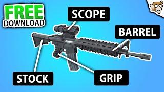 Simple Weapon Attachment System! (FREE DOWNLOAD - Unity Tutorial)