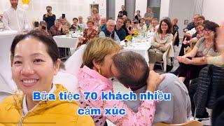 Phục vụ bữa tiệc sinh Nhật 70 khách thật nhiều cảm xúc, Mai le cuộc sống ở Pháp