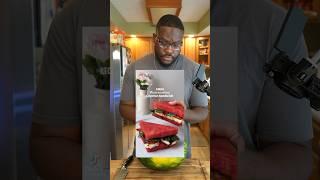 The VIRAL Watermelon Caprese Sandwich! #foidreview #snacks #viral
