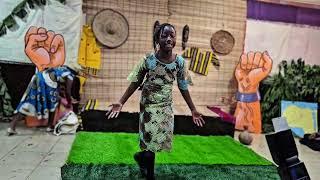 FUNMILAYO RANSOME KUTI..A stage play by Avi-Cenna International school (Primary)