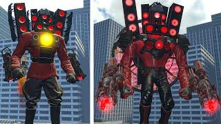 EVOLUTION OF NEW UPGRADED TITAN SPEAKERMAN "THE RED DEVIL"! - Skibidi Toilet In Garry's Mod