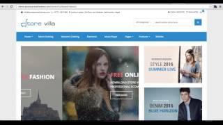 StoreVilla - #1 WooCommerce Free WordPress Responsive Theme | WordPress Tutorial