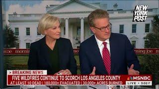 MSNBC’s Joe Scarborough blames LA ‘hellscape’ wildfires on slashed spending: 'Failure of government’