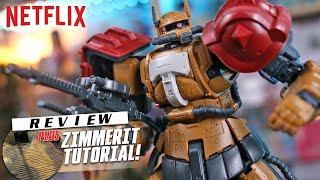 HG Zaku II F Type Solari - Gundam: Requiem for Vengeance Review + Zimmerit Tutorial!