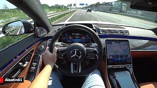 The New Mercedes S63 AMG S Class 2025 Test Drive