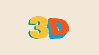 How To Create a 3D Cartoon Text Animation in After Effects Tutorial