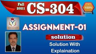 CS304 Assignment 1 Complete Solution Fall 2021 By Tech Solo Soft || OOP CS304 Assignment 2020