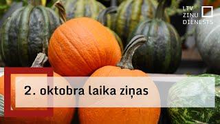 2. oktobra laika ziņas