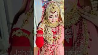 Bridal look by SanjiDa Alam ️ #shorts #shortvideo #viral