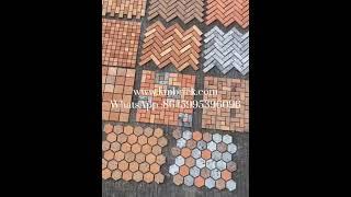 Red Reclaimed Clay Bricks Free Sample For Background Wall 240*50*20mm