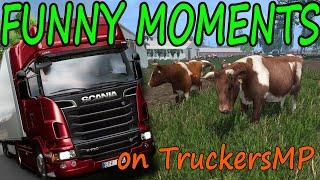 Смішні моменти в TruckersMP | Funny moments TruckersMP | Дорога дурнів