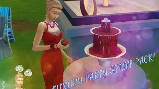 The Sims 4 SPECIALE Luxury Party Full Review | FESTE DI LUSSO Stuff Pack RECENSIONE COMPLETA!