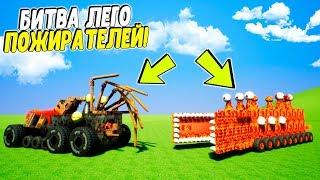 САМАЯ ЭПИЧНАЯ БИТВА ЛЕГО ПОЖИРАТЕЛЕЙ! КТО СИЛЬНЕЕ? | ЛЕГО ЭКСПЕРИМЕНТ В BRICK RIGS!