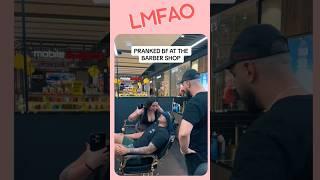 Damn they did him Dirty.. ROFL #prank #prankvideo #funny #funnyshorts #funnyvideo #shorts #barber