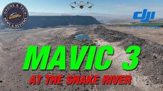 DJI Mavic 3 Flight at The Snake River Canyon to Halverson Lake