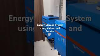 ESS using Victron Quattro 15kva x 3, Pylontech (110kwhr) and Fronius (27kw)