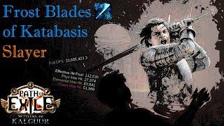 Path of Exile [3.25] - Frost Blades of Katabasis Slayer - Full Build Showcase & Guide