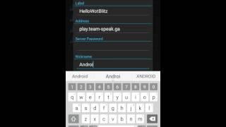 Как зайти на сервер TeamSpeak3 (Android)